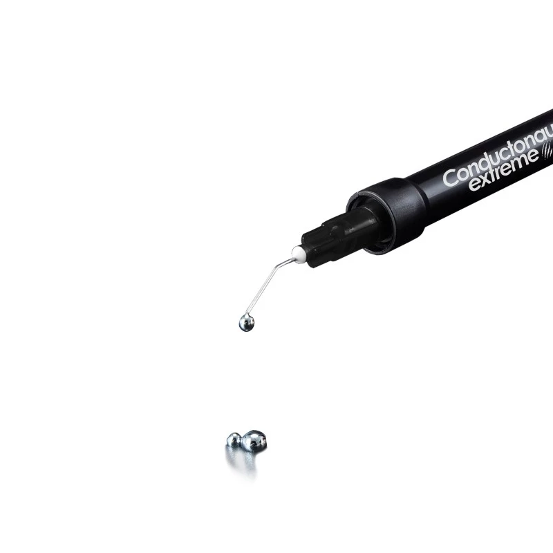 Thermal Grizzly Conductonaut Extreme vloeibaar-metaal warmtegeleidende pasta, 1 g, zilver
