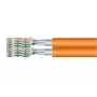 Equip Cat.7 S/FTP duplex installatiekabel, LSZH, massief koper, 500m