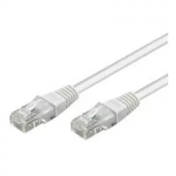 Wentronic Goobay CAT 5e patchkabel, U/UTP, wit, 0,5 m - CCA koper-mix (68500)
