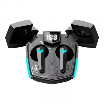 Canyon GTWS-2 Hoofdtelefoon Draadloos Ear-Hook Gaming USB Type-C Bluetooth Oplaaddock Zwart (CND-GTWS2B)