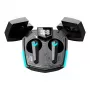 Canyon GTWS-2 Hoofdtelefoon Draadloos Ear-Hook Gaming USB Type-C Bluetooth Oplaaddock Zwart (CND-GTWS2B)