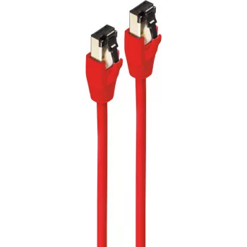 Netwerkkabel ShiverPeaks BS08-41044 rood 3m Cat8.1 F/FTP