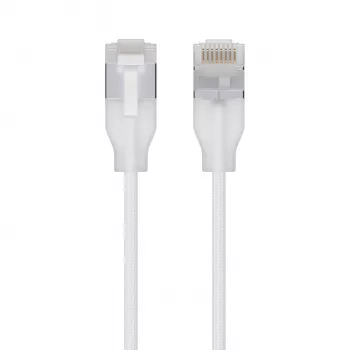 UBIQUITI UNIFI PREMIUM PATCHKABEL. ULTRADUNNE GEVLOCHTEN AFGESCHERMDE RJ45 PATCHKABEL, ONTWIKKELD EN GEOPTIMALISEERD VOOR 10 GBE NETWERKEN (0,15 M)