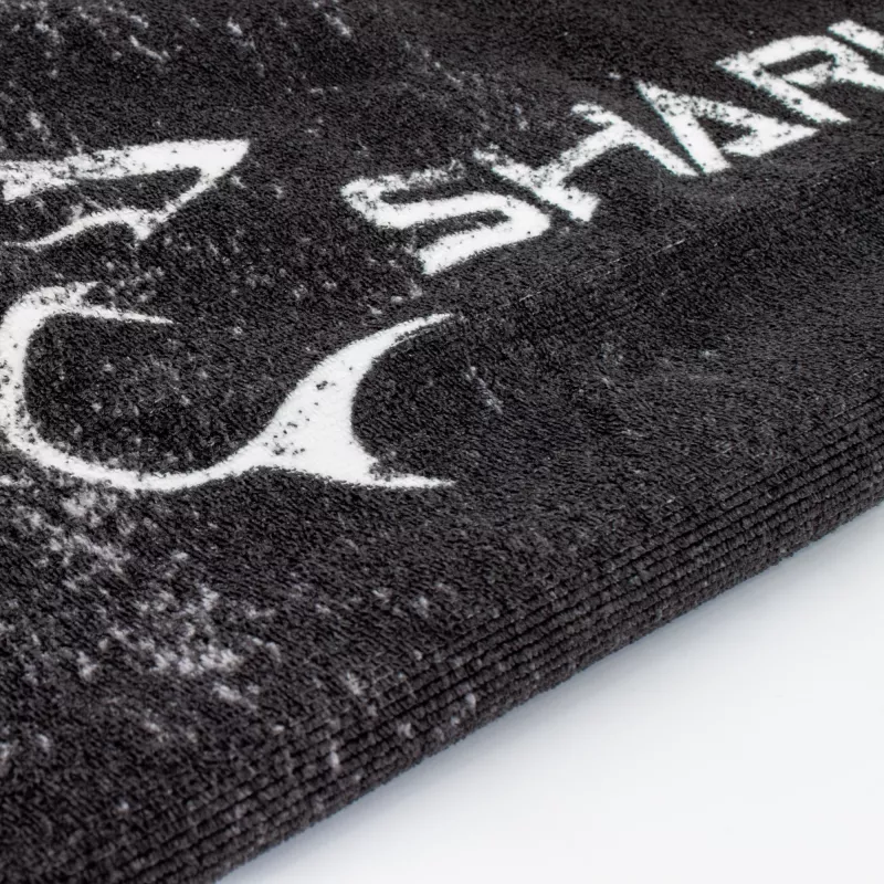 Handdoek White Shark TW-02 zaagvis sneldrogend lichtgewicht microvezel