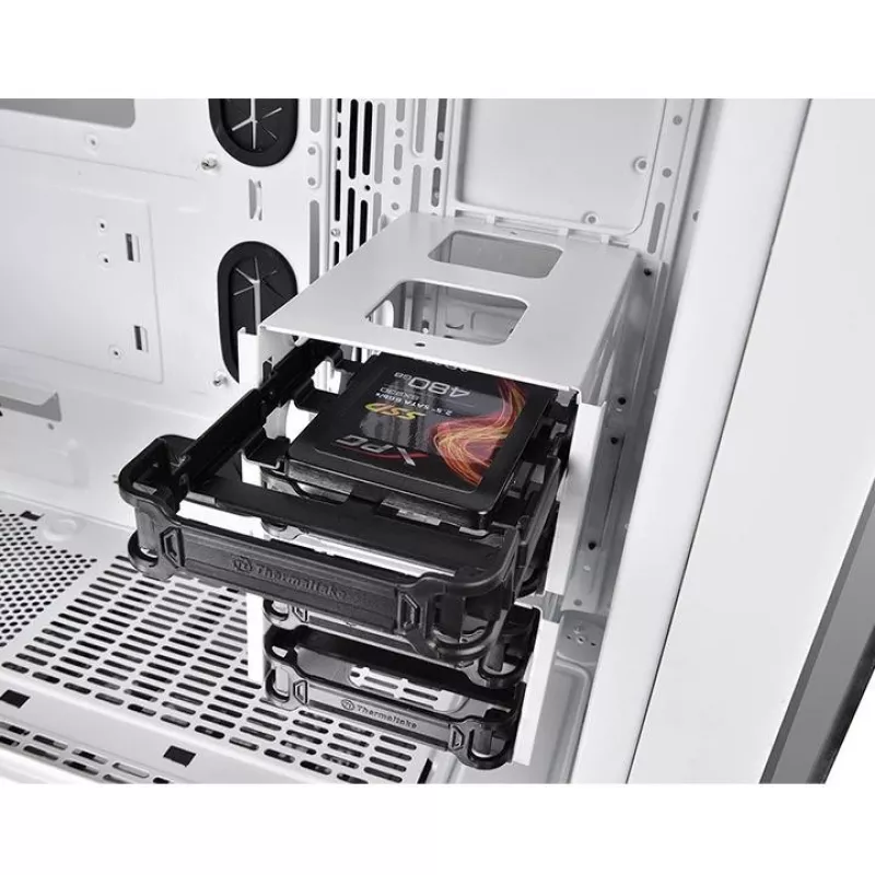 Behuizing View 71 Riing Tempered Glass E-ATX Full Tower - Snow Edition
