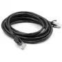 Cat5E UTP-kabel, 3 m, zwart