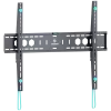 Vaste wandbeugel ONKRON UF12-B voor 60–110 inch televisies, zwart, staalconstructie