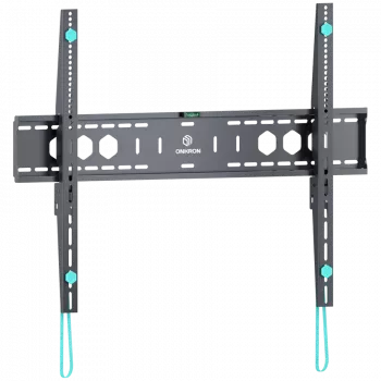 Vaste wandbeugel ONKRON UF12-B voor 60–110 inch televisies, zwart, staalconstructie