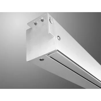 Projectiescherm AVTEK Video Electric 240 4:3 — zichtbaar 235×176,2 cm, totaal 240×200 cm, elektrisch met afstandsbediening, plafond-/wandmontage