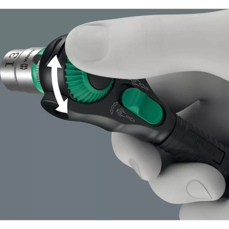 Wera 05135881001 ratelsleutel 1 stuk zwart groen
