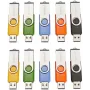 Intenso Basic Line USB-stick 4 GB, USB Type-A 2.0, 10-pack, meerkleurig