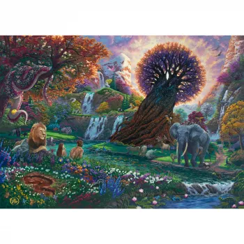 Schmidt Spiele puzzel, Zac Kinkade, The Garden of Eden, 1000 stukjes