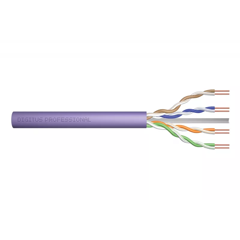 DIGITUS - bulkkabel - 100,0 m - UTP - CAT 6 - violet (DK-1613-VH.1)