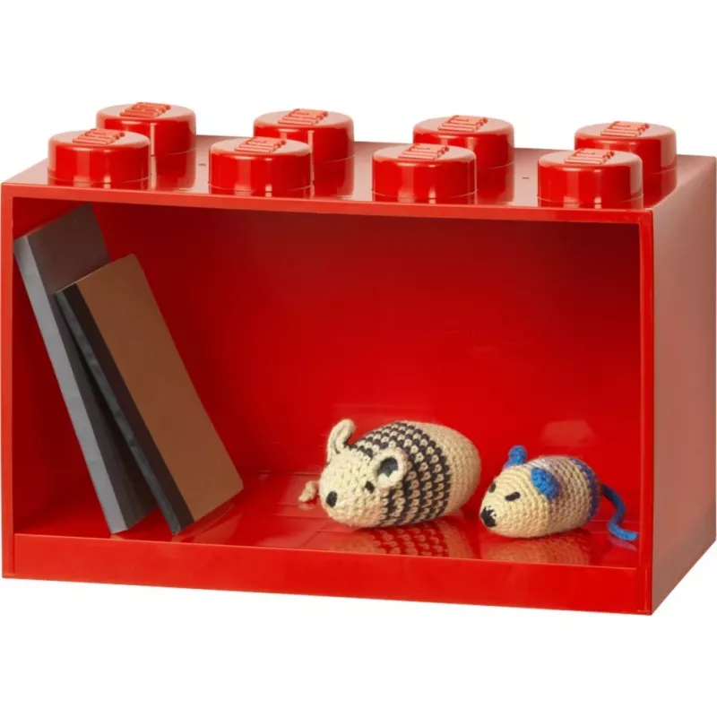 Room Copenhagen LEGO Brick Shelf 8 rek 41151730 (rood)