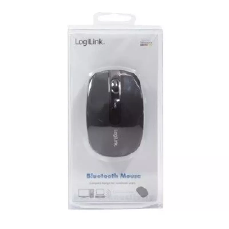 Muis LogiLink ID0078A Bluetooth optisch voor beide handen