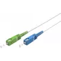Goobay 59619 glasvezelkabel 2 m SC/UPC SC/APC FTTH OS2 wit (59619)