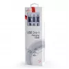 USB 2.0-kabel Gembird CC-USB2-AM31-1M — USB A-aansluiting, 1 m, zwart