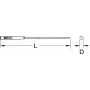 KS TOOLS ronde naaldvijl, 3 mm (140.3052)