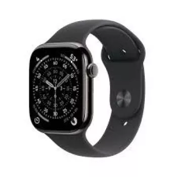 Smartwatch Apple Watch S11 Cell 46mm met sportband (zwart) — GPS, Cellular, 46mm behuizing