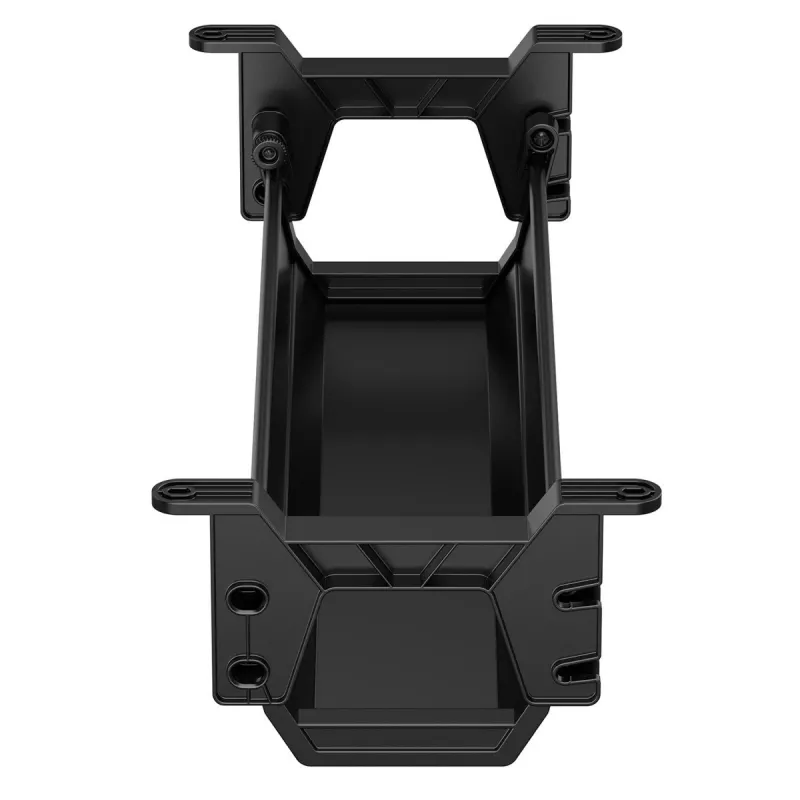 Kabelgoot onder bureau MACLEAN MC-106B — zwart, ABS, maximale belasting 5 kg