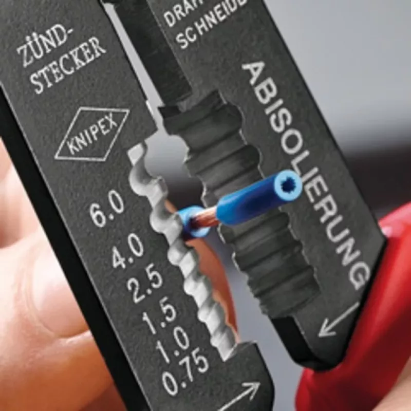 Knipex krimptang - voor kabel afsnijden