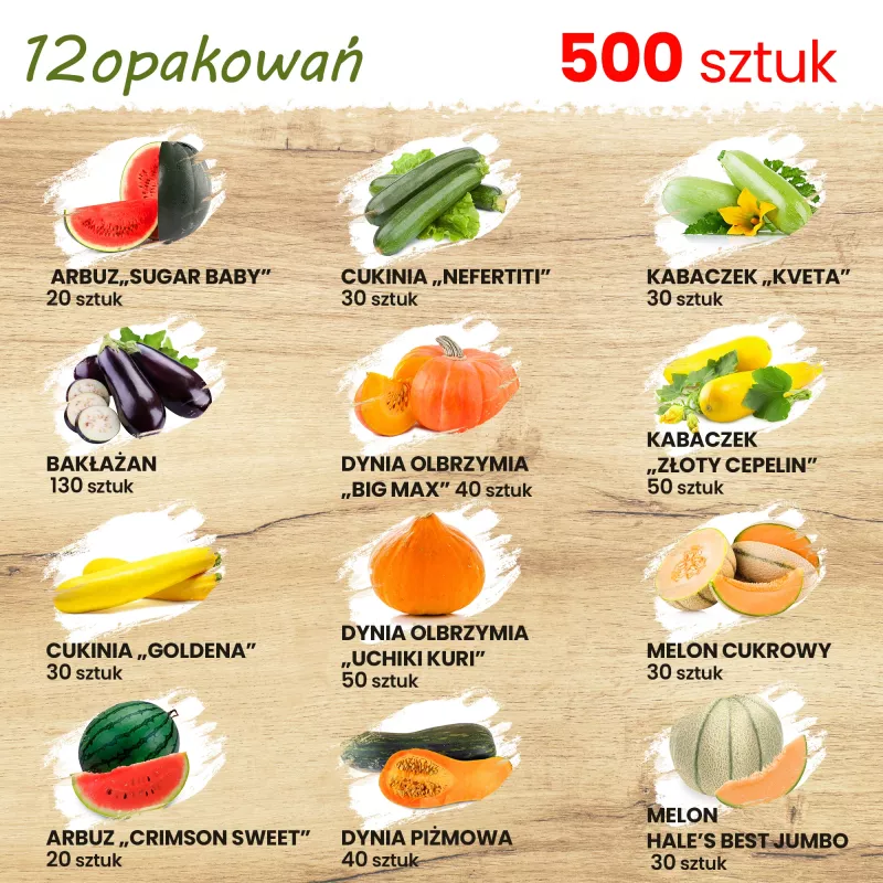 Toraf Flavor Symphony zaden-set - 12 verpakkingen