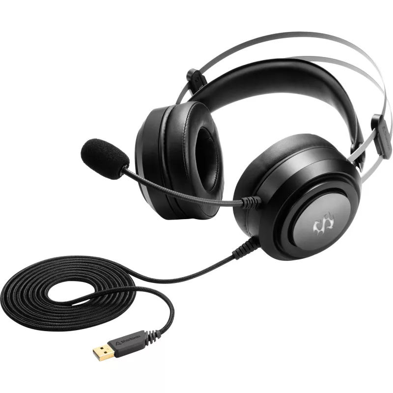 Sharkoon Skiller SGH30 headset bedrade gaming-headset met hoofdband, zwart
