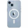 Hoesje Apple iPhone 14 Clear Case met MagSafe