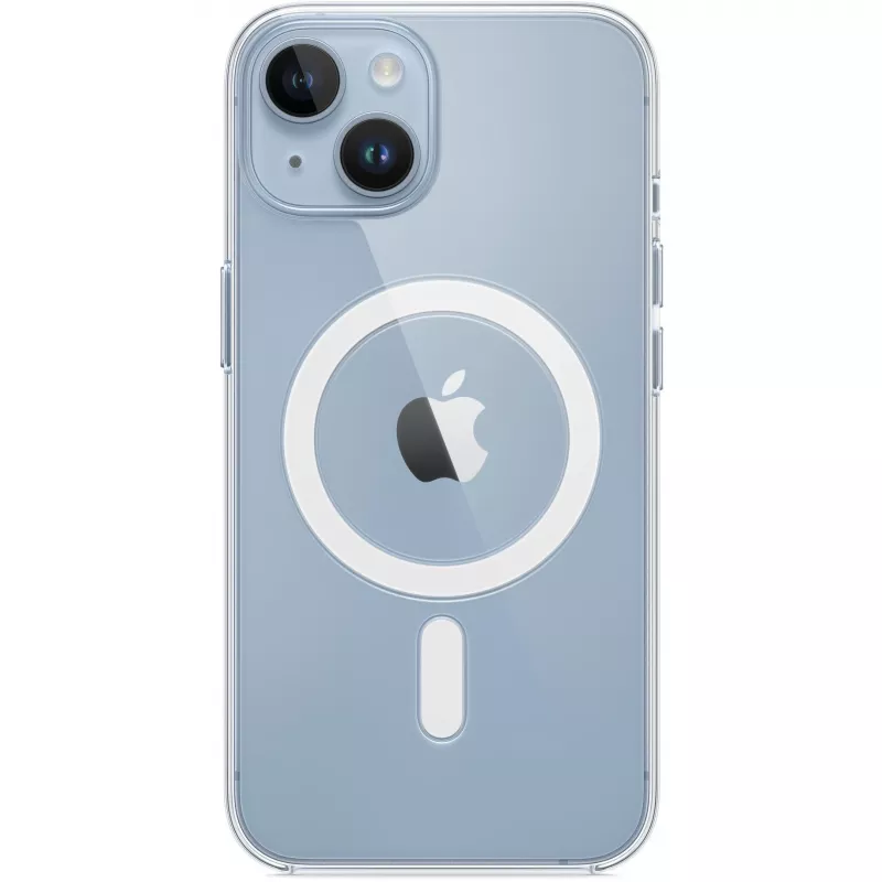 Hoesje Apple iPhone 14 Clear Case met MagSafe