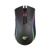 Havit MS1001S - optische gamingmuis voor rechtshandigen, USB Type A, zwart-grijs