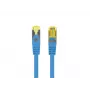 Patchkabel Fluke PCF6A-10CU-0025-B RJ45 Cat.6a 0,25 m blauw