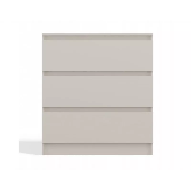 Commode MALWA M3 van top e shop — 3 laden, 700×750×400 mm, spaanplaat, kasjmier mat afwerking