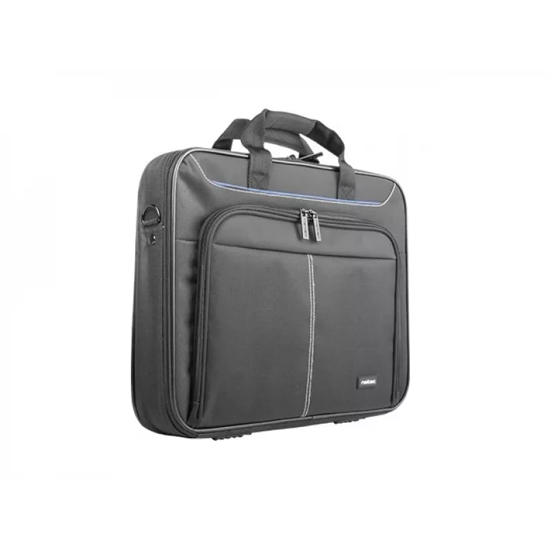 Aktetas NATEC Doberman 43,9 cm (17,3 inch) polyester schokbestendige tas met schouderriem