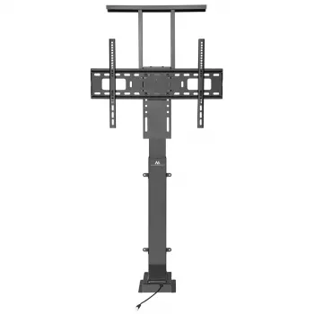 Vloer-tv-standaard MACLEAN MC-866 voor 37–65 inch (94–165,1 cm), VESA tot 600×400, max. belasting 50 kg, zwart
