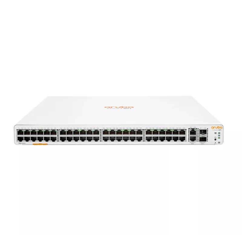 HPE Networking Instant On 1960 48G 2XT 2XF switch Europa (JL808A#ABB) - (opvolger van de HPE 1950 48G 2SFP+ 2XGT switch (JG961A#ABB))
