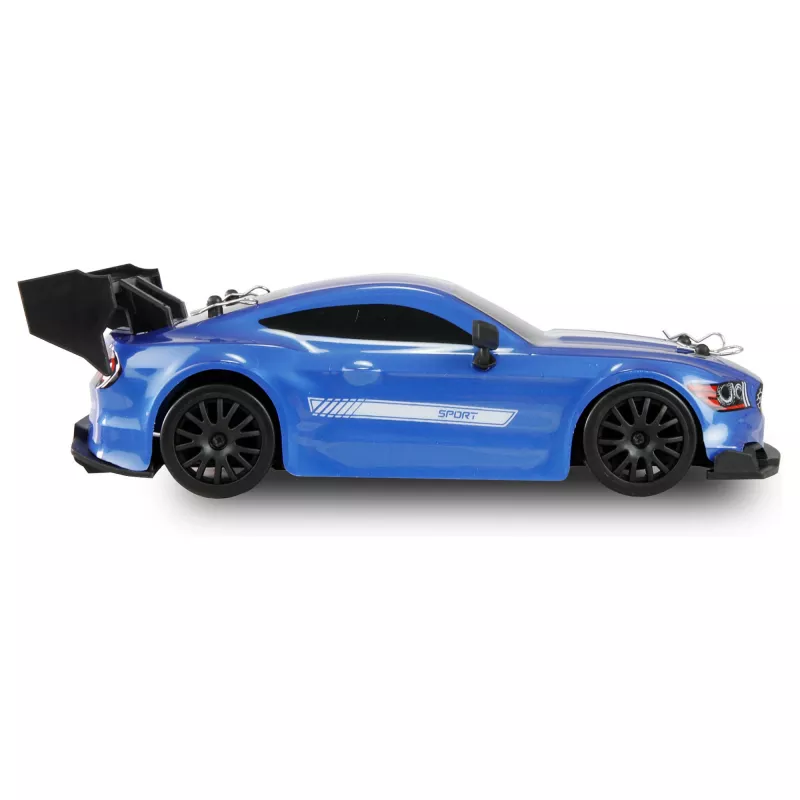 Amewi 21111 Driftracewagen 4WD 1:24 RTR, blauw, met onderverlichting