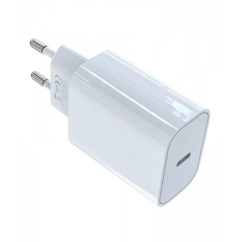 Universele oplader USB C 20W Power Delivery wit
