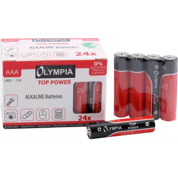 Huisbatterij AAA alkaline Olympia 40180