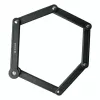 Opvouwbaar fietsslot MANTA XR00FL01 – gesegmenteerd ontwerp voor framemontage