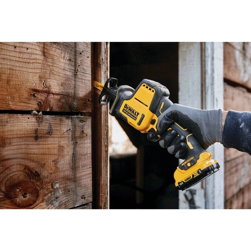 DeWALT DCS312D2-QW reciprozaag 2800 spm zwart, geel