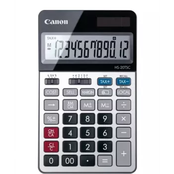 Canon HS-20TSC rekenmachine desktop financieel zwart, zilver