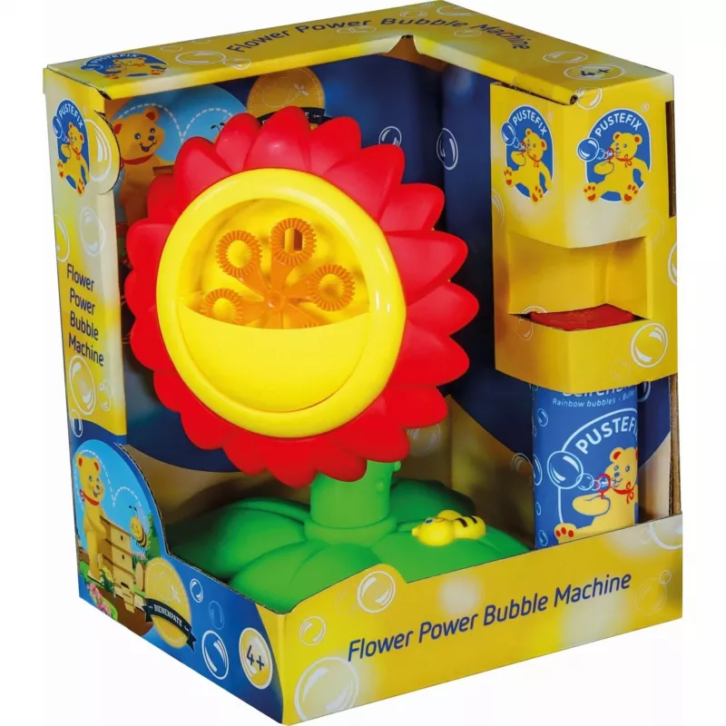 Bellenblaasmachine zonnebloem