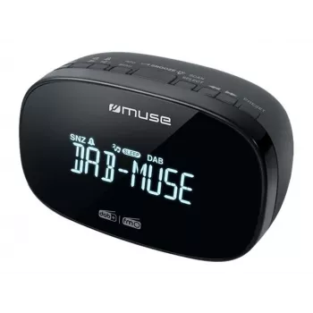 Muse | M-150 CDB | wekfunctie | AUX-ingang | zwart | DAB+/FM dual-alarm-radio-wekker