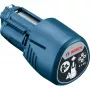 Bosch AA1 1608M00C1B batterijadapter voor meetgereedschap en lijnlasers, blauw