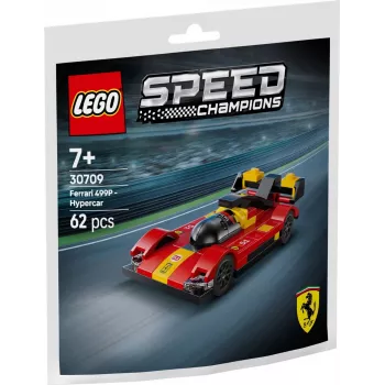 LEGO constructiespeelgoed Speed Champions Ferrari 499P supersportwagen polybag 30709