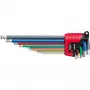 L-inbussleutelset Wiha ErgoStar houder 9-delig met MagicRing-functie | wiha 43850
