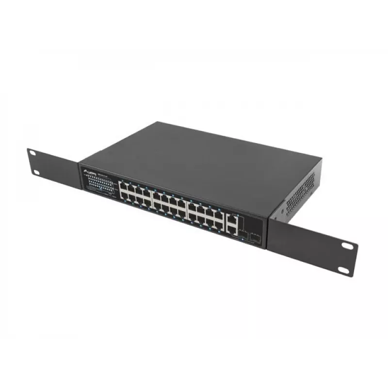 Lanberg RSFE-24P-2C-250 netwerkswitch unmanaged Gigabit Ethernet (10/100/1000)