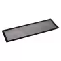 Stoffilter DEMCiflex 0306 voor PC, zwart/grijs, 120 mm x 370,1 mm