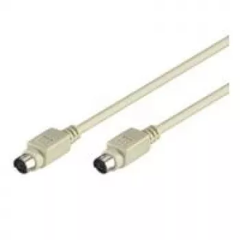 Wentronic PS/2-verbindingskabel - PS/2-stekker - PS/2-stekker - 2 m