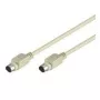 Wentronic PS/2-verbindingskabel - PS/2-stekker - PS/2-stekker - 2 m